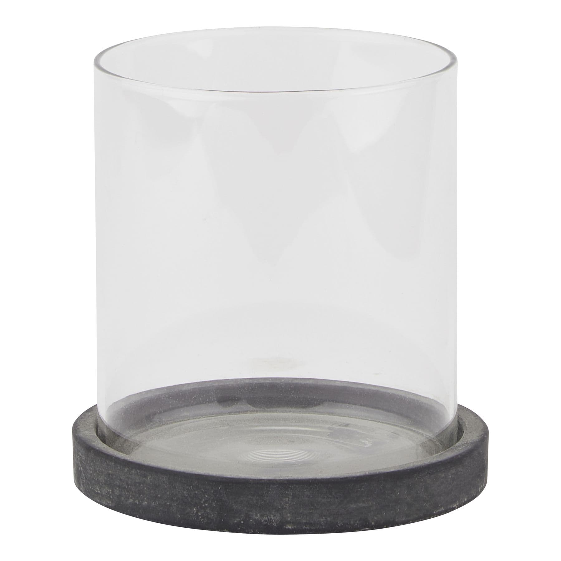 Amalfi grey hurricane lantern