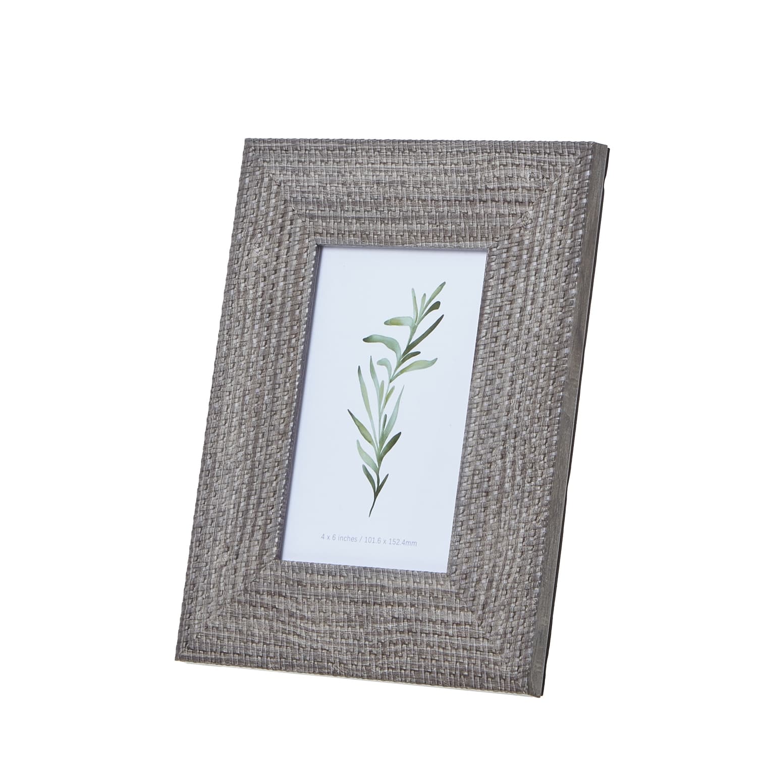 Woven photo frame, 4x6