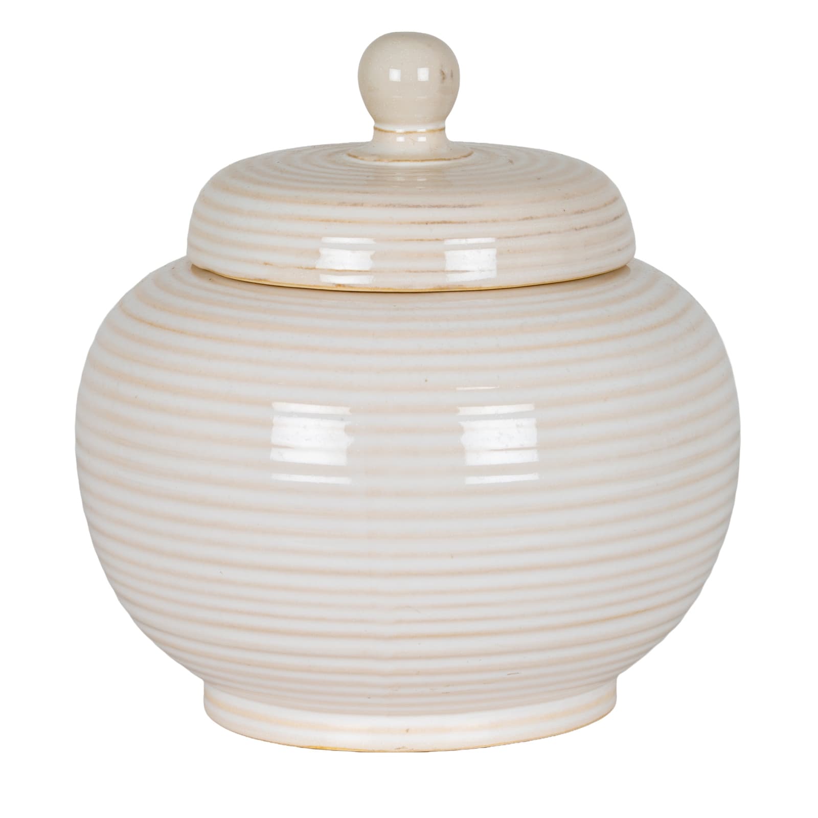 Neva Small Lidded Ceramic Jar