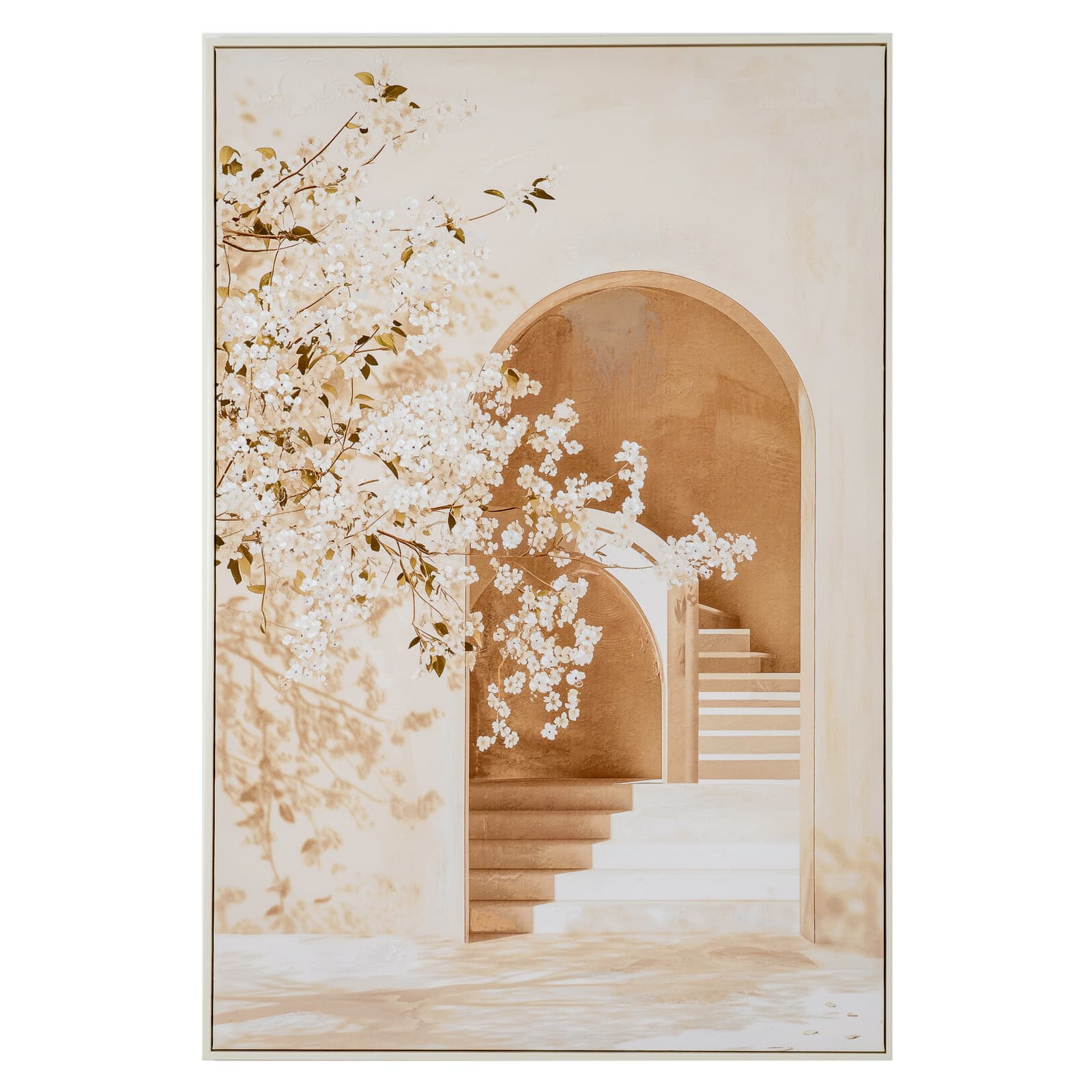 Naxos Handpainted Canvas in Frame